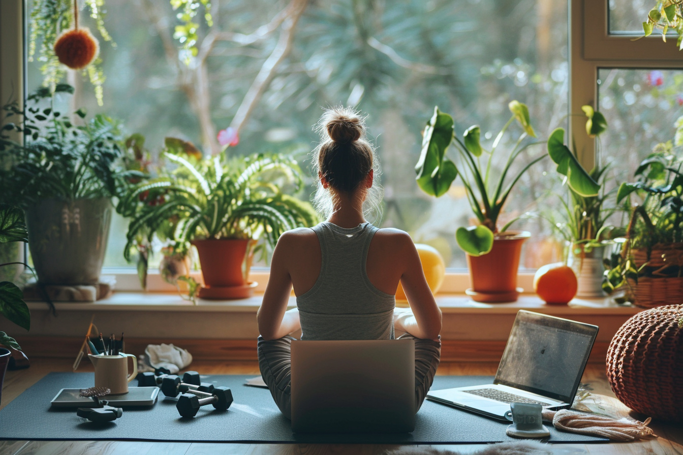 Astuces pour rester actif et en forme tout en travaillant à domicile.