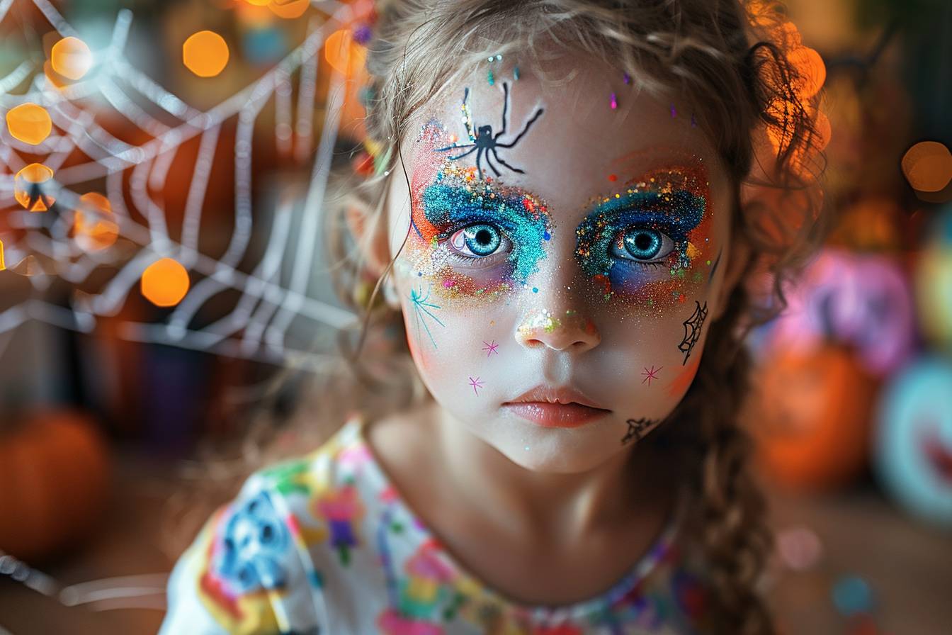Maquiller une petite fille pour Halloween : conseils et idées