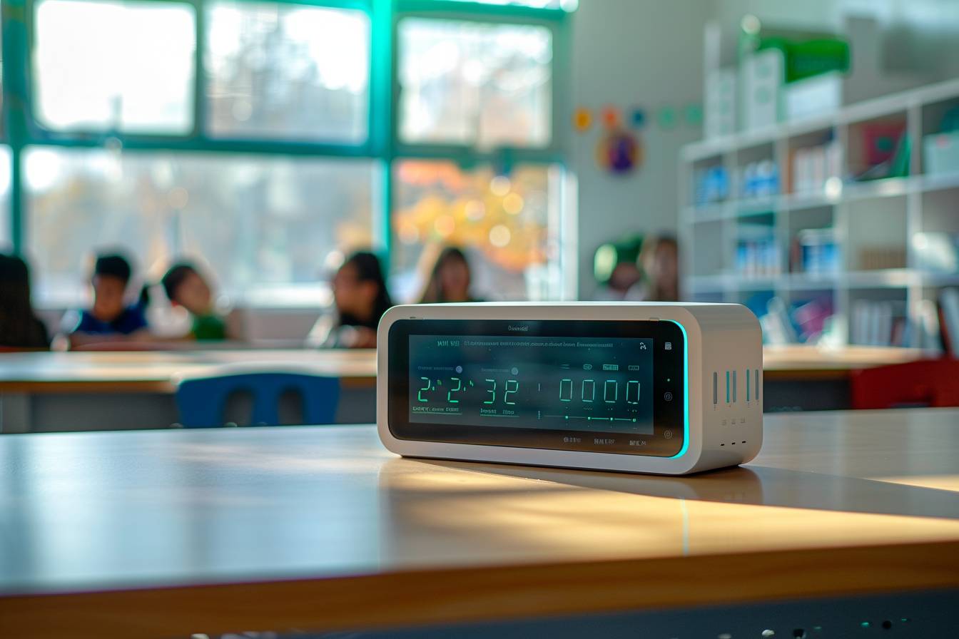 Zero Noise Classroom : outil de gestion du bruit et chronomètre pour la classe