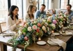 Art floral centre de table allongé : le secret des belles tables