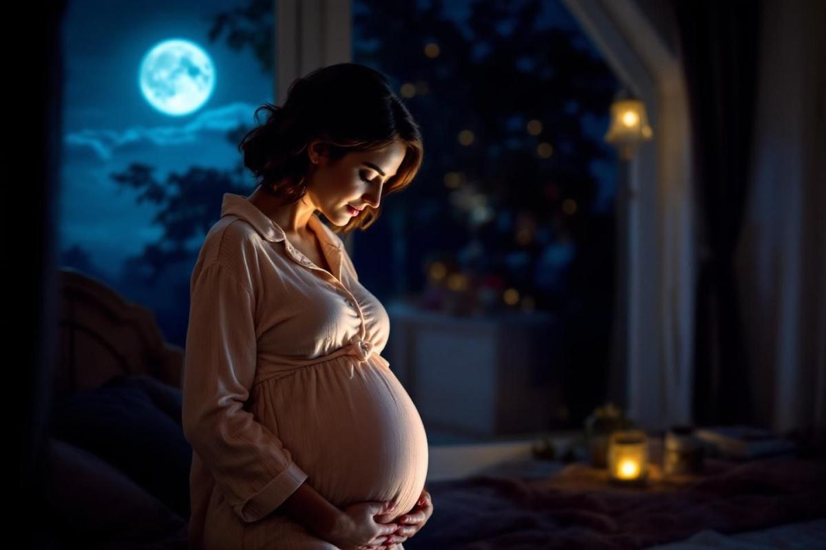Bébé bouge beaucoup en fin de grossesse : comment retrouver le sommeil ?