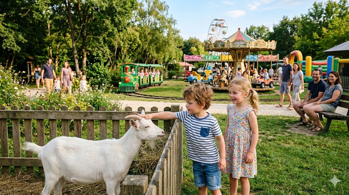 Diverty Parc entre manèges et animaux