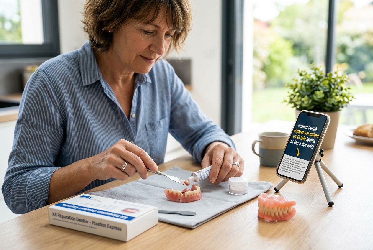 Meilleur kit réparation dentier