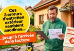 Ces 3 erreurs d’entretien extérieur semblent anodines… jusqu’à l’arrivée de la facture