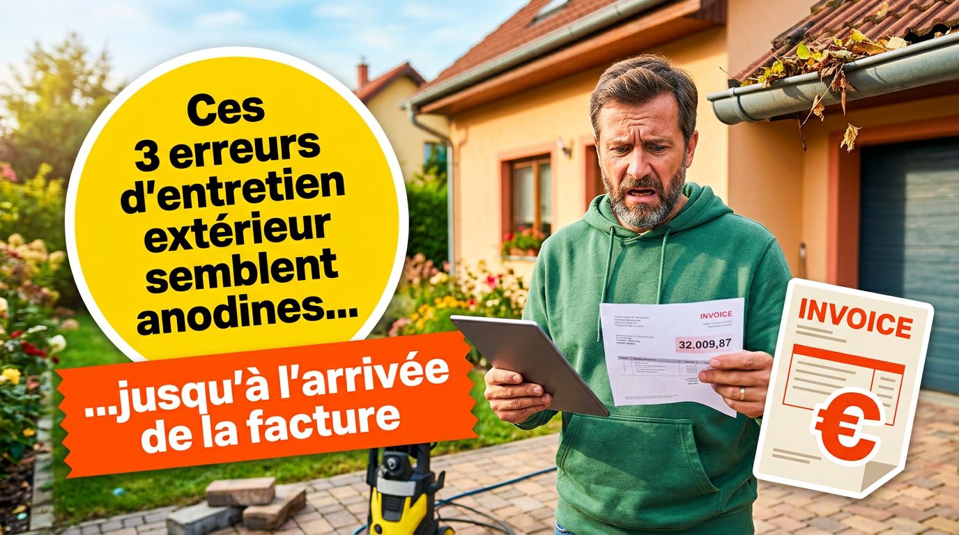 Ces 3 erreurs d’entretien extérieur semblent anodines… jusqu’à l’arrivée de la facture