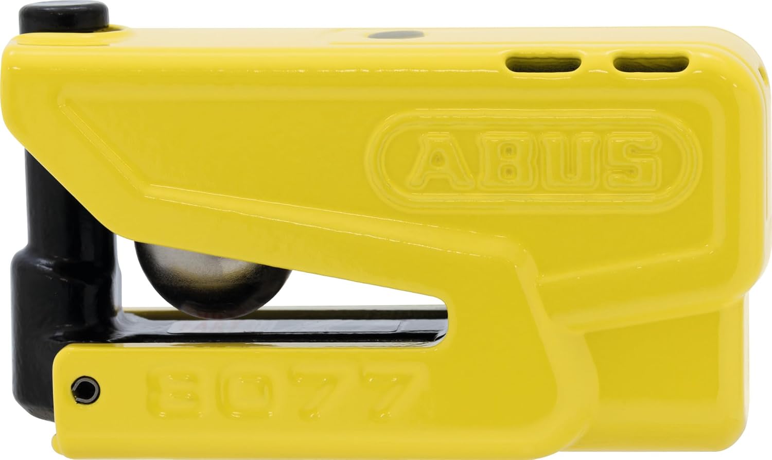 Bloque-disque moto à alarme ABUS Granit Detecto XPlus 8077 2.0 jaune