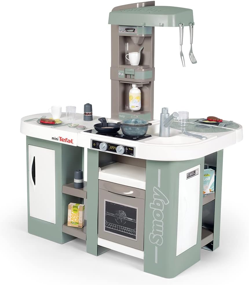 Smoby - Tefal Cuisine Studio XL Bubble - 34 Accessoires - Magic Bubble - Jouet