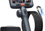 DEPSTECH Double Objectif 210° Camera Endoscopique, Endoscope HD 1080P de