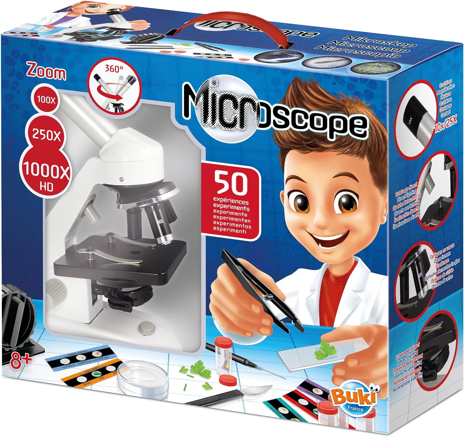 Buki - MR600 - Microscope - 50 expériences