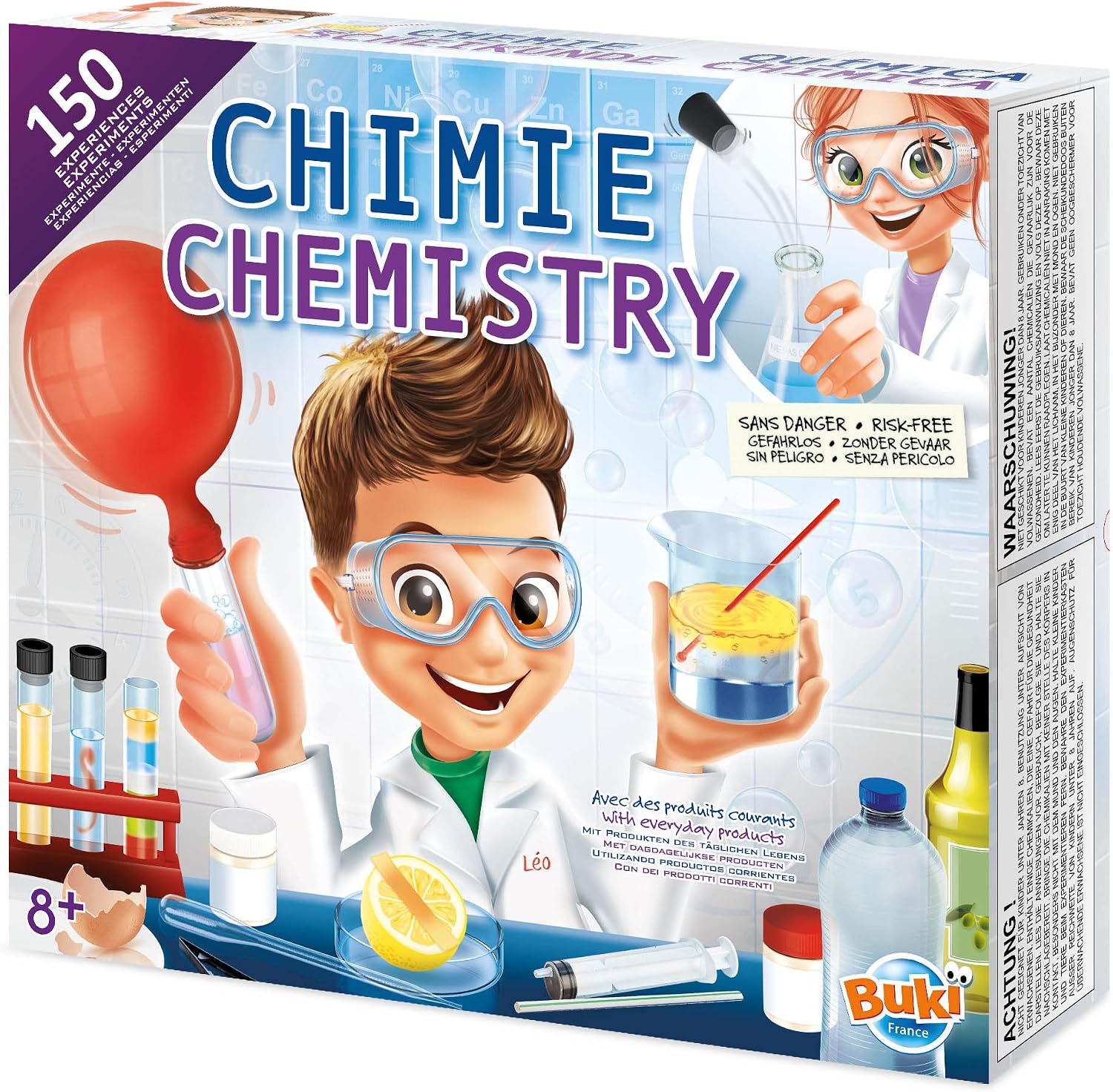 Buki - 8360 - Chimie sans danger - 150 expériences, White