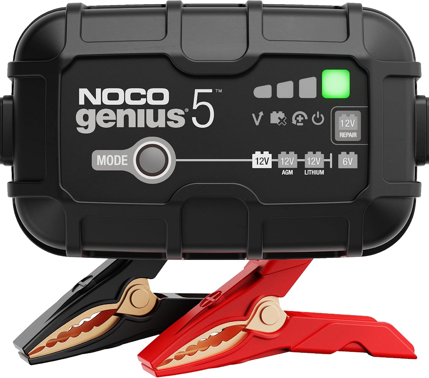NOCO GENIUS5: Chargeur de Batterie Intelligent 5A 6V/12V – Maintien Automatique