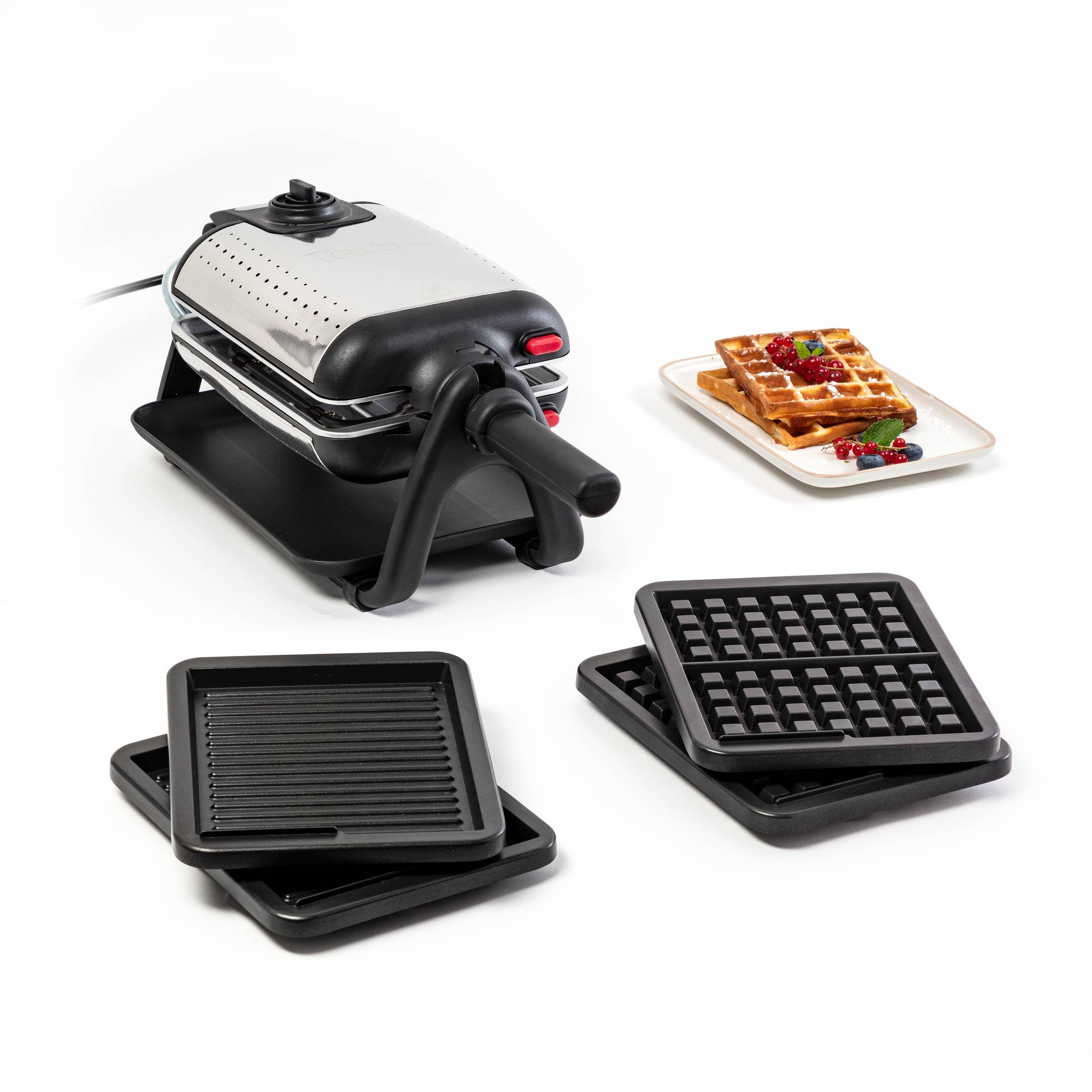 Gaufrier Tefal King Size WM755D12 à plaques amovibles