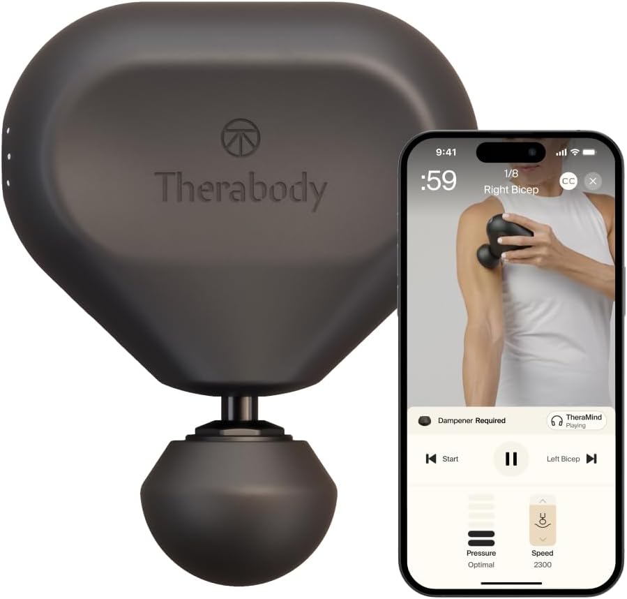 Therabody TheraGun Mini pistolet de massage pour soulager la douleur, thérapie par