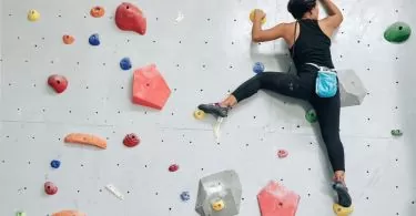 mur escalade en famille