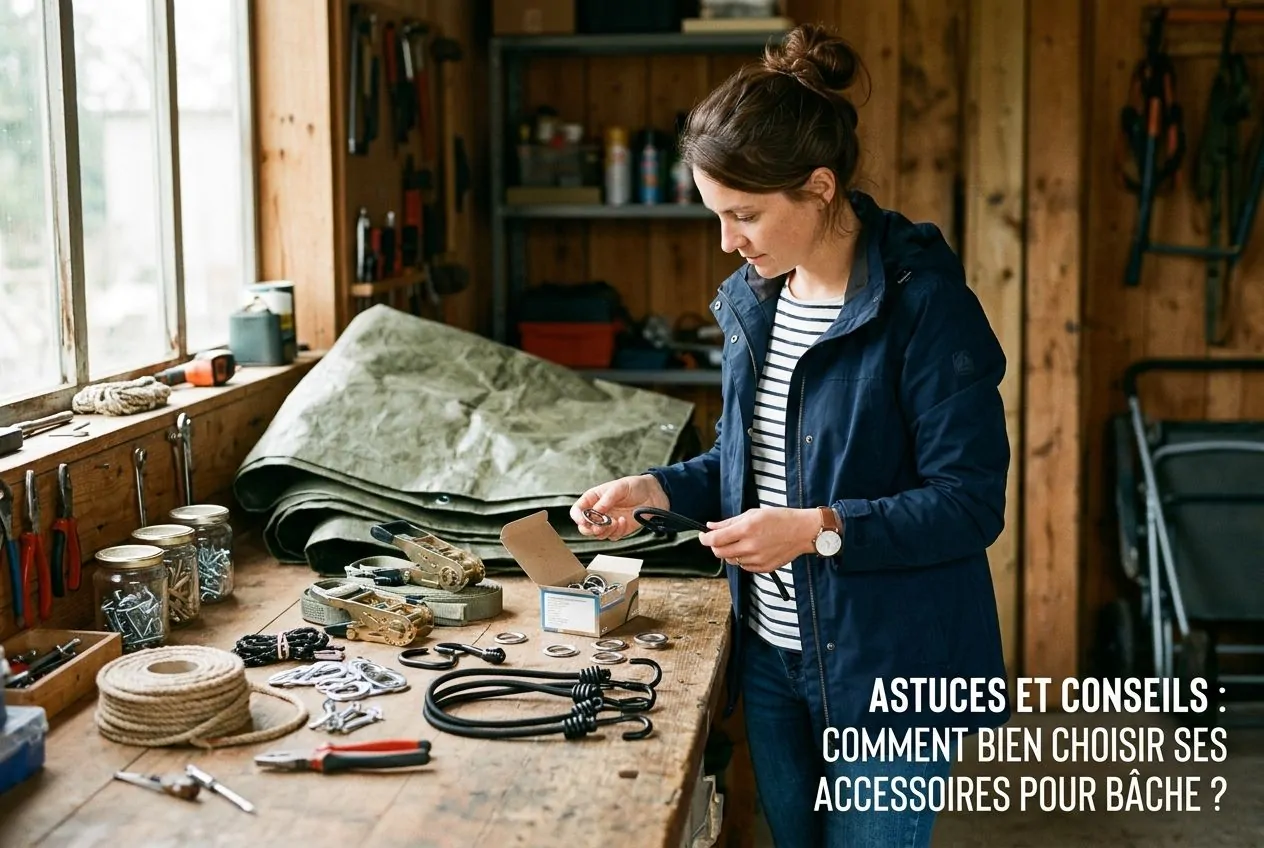 Accessoires pour bâches : 5 astuces pour une fixation solide