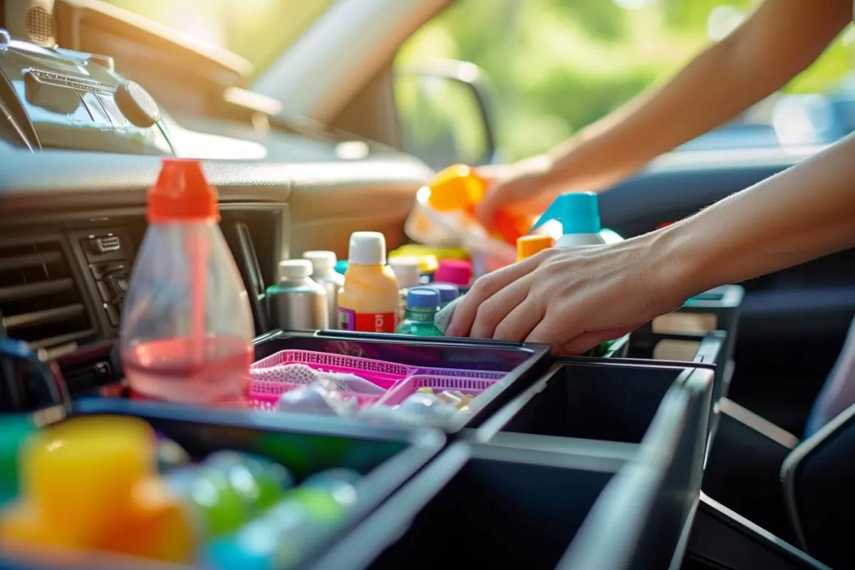 Garder l&rsquo;intérieur de votre voiture propre et bien organisé : astuces pratiques.