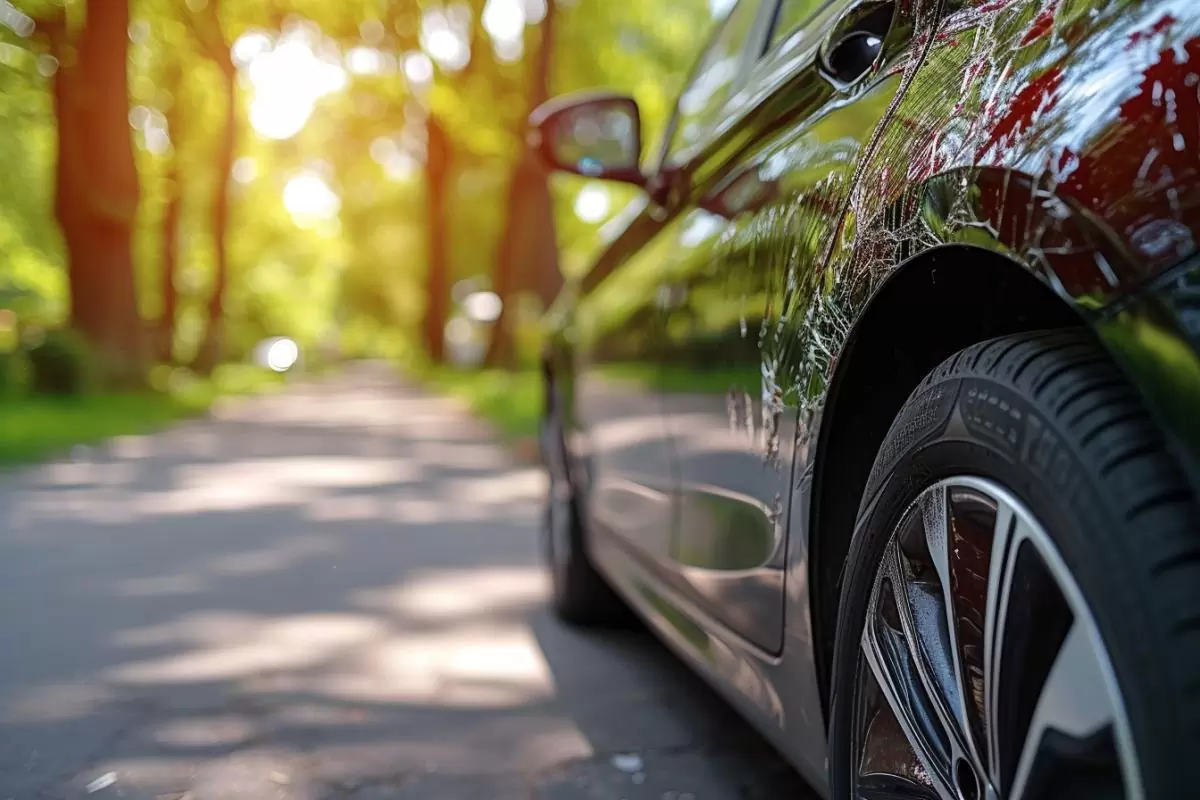 Réparer les éraflures de voiture : guide rapide et facile.