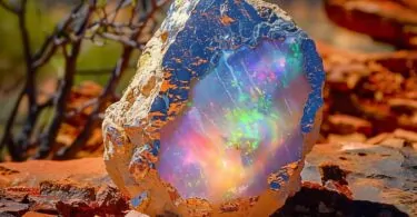 Opale Boulder : la pierre précieuse favorite des Australiens
